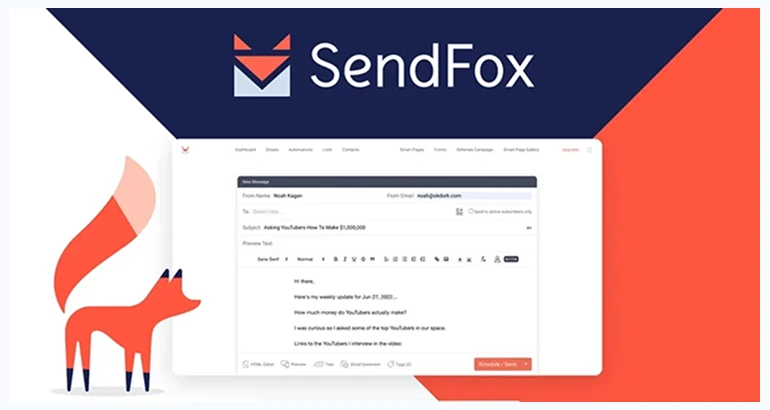 SendFox-Email Marketing for Content Creators