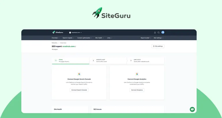 SiteGuru-SEO Auditing