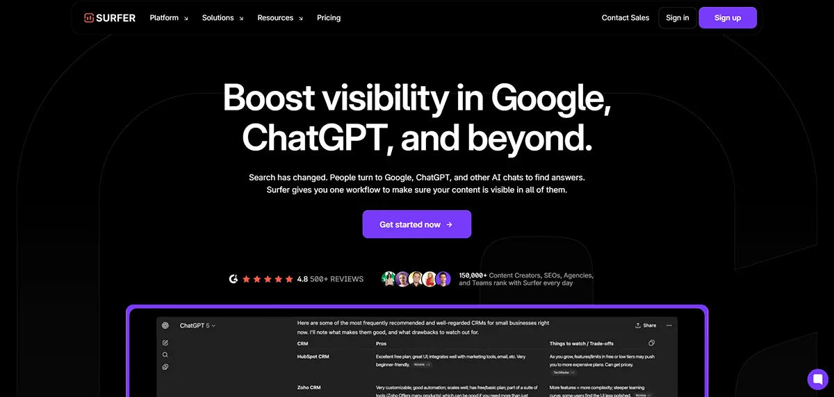 surfer seo content optimisation tool