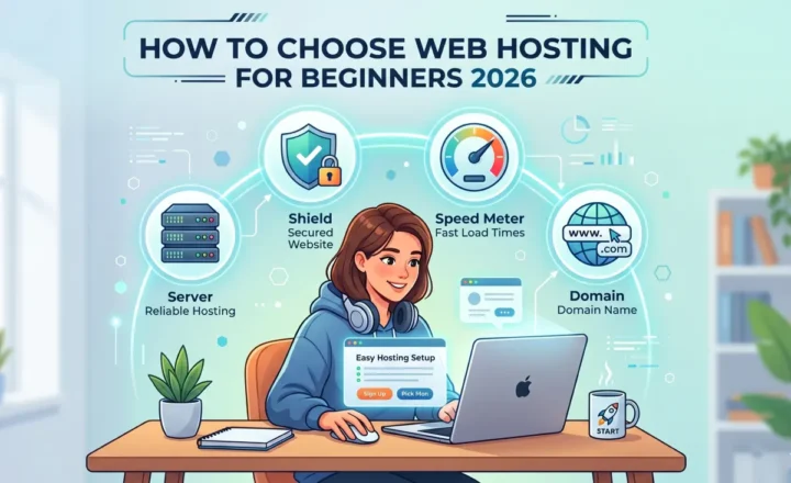 how to choose best web hosting for beginners 2026