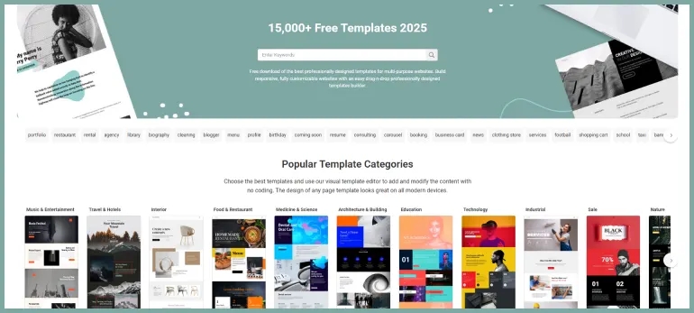 Nicepage 15,000+ Templates