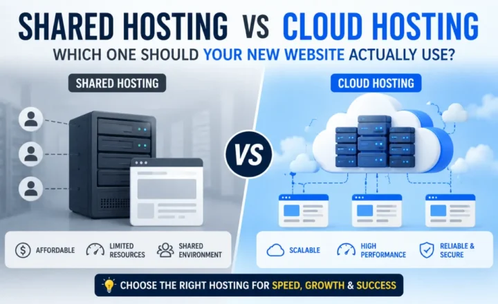 Shared Hosting vs Cloud Hosting