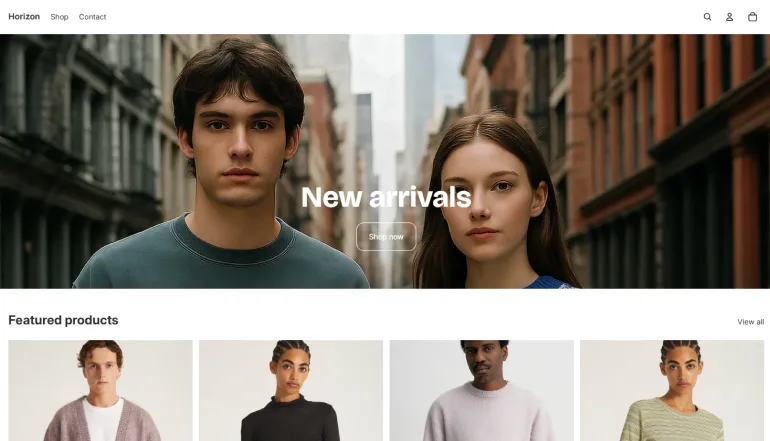 Horizon Shopify Theme